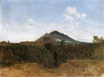Civita Castellana y el Monte Soracte al aire libre Romanticismo Jean Baptiste Camille Corot Pinturas al óleo